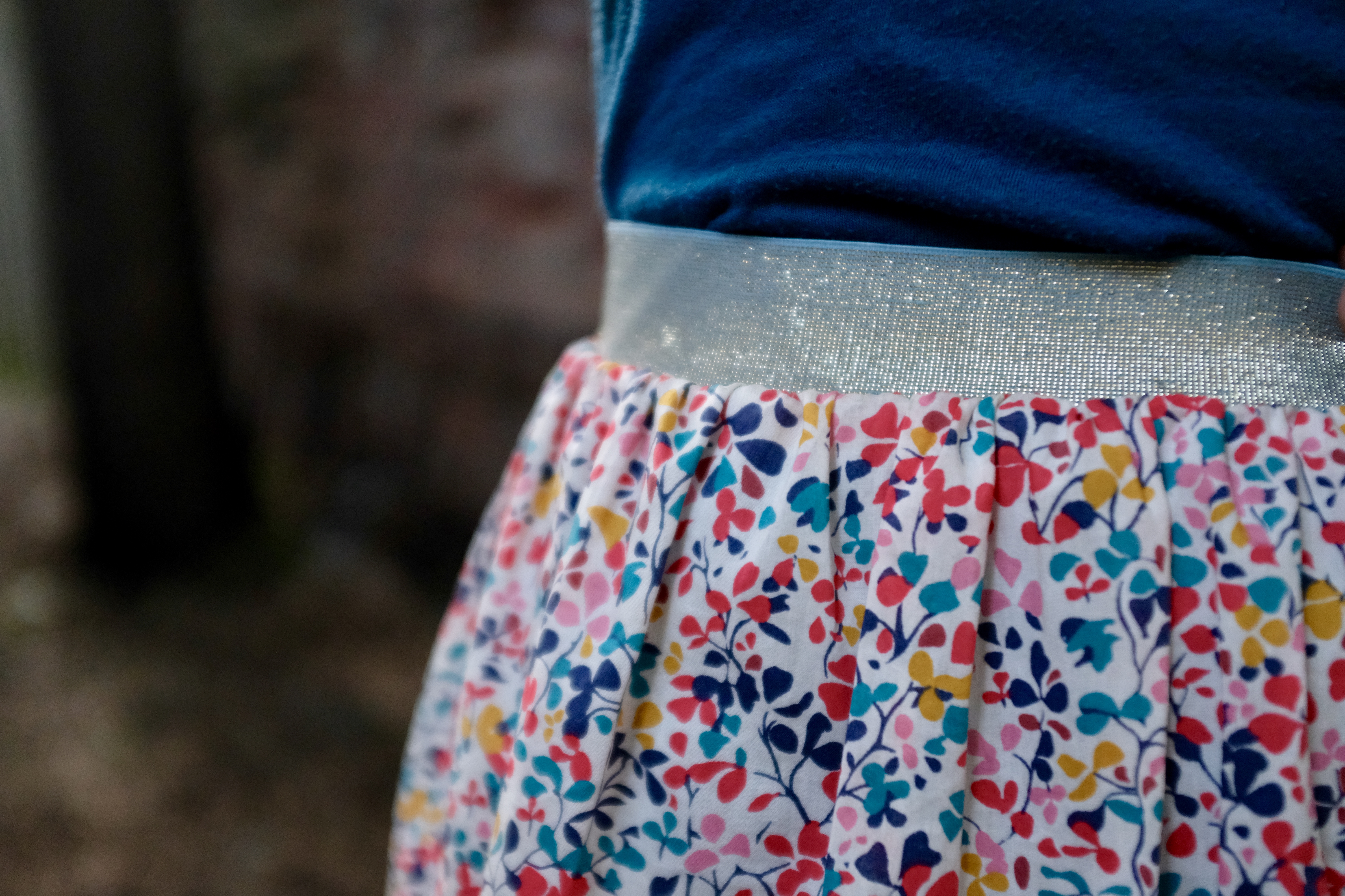 Ma jupe taille élastique – Homemade Perrinpimpim